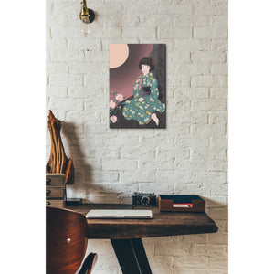 'Sazanka' by Sai Tamiya, Canvas Wall Art,12 x 18