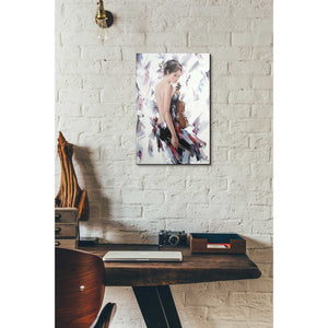 'Violinist' by Alexander Gunin, Canvas Wall Art,12 x 18