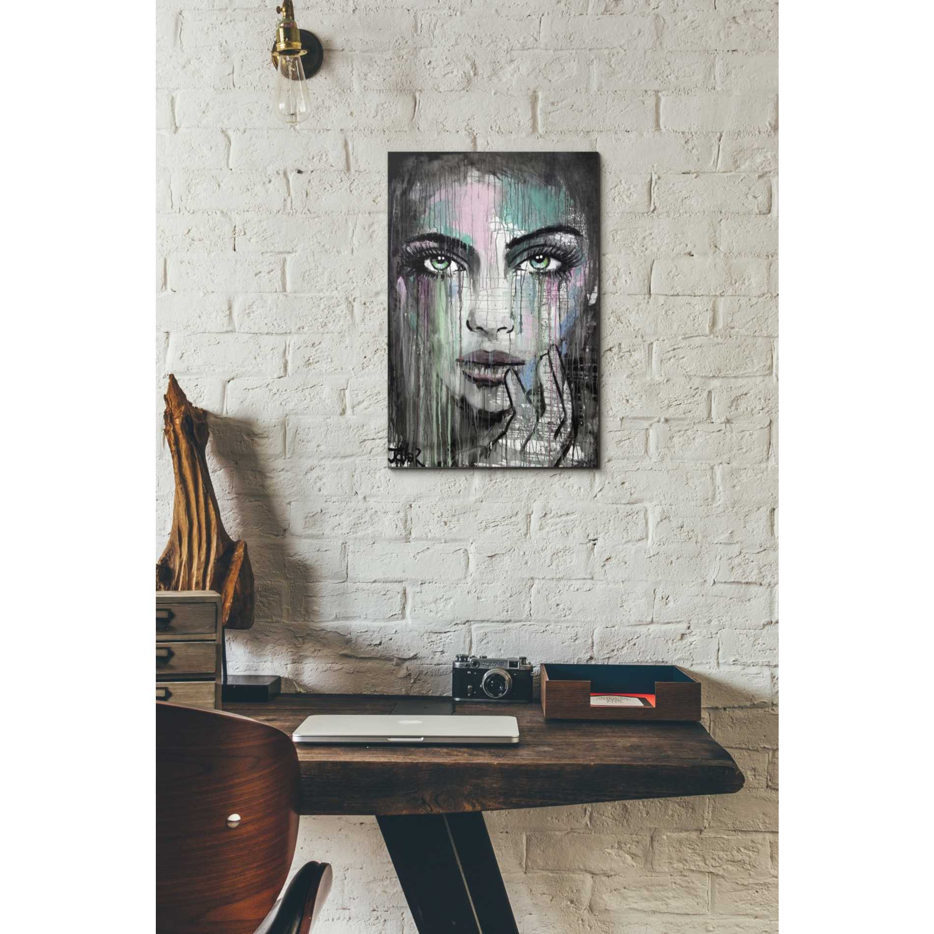 'New Muse' by Loui Jover, Canvas Wall Art,12 x 18