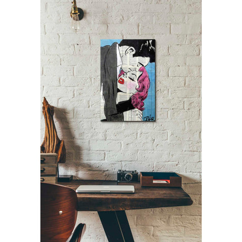 Image of 'Pop Lovers' by Loui Jover, Canvas Wall Art,12 x 18