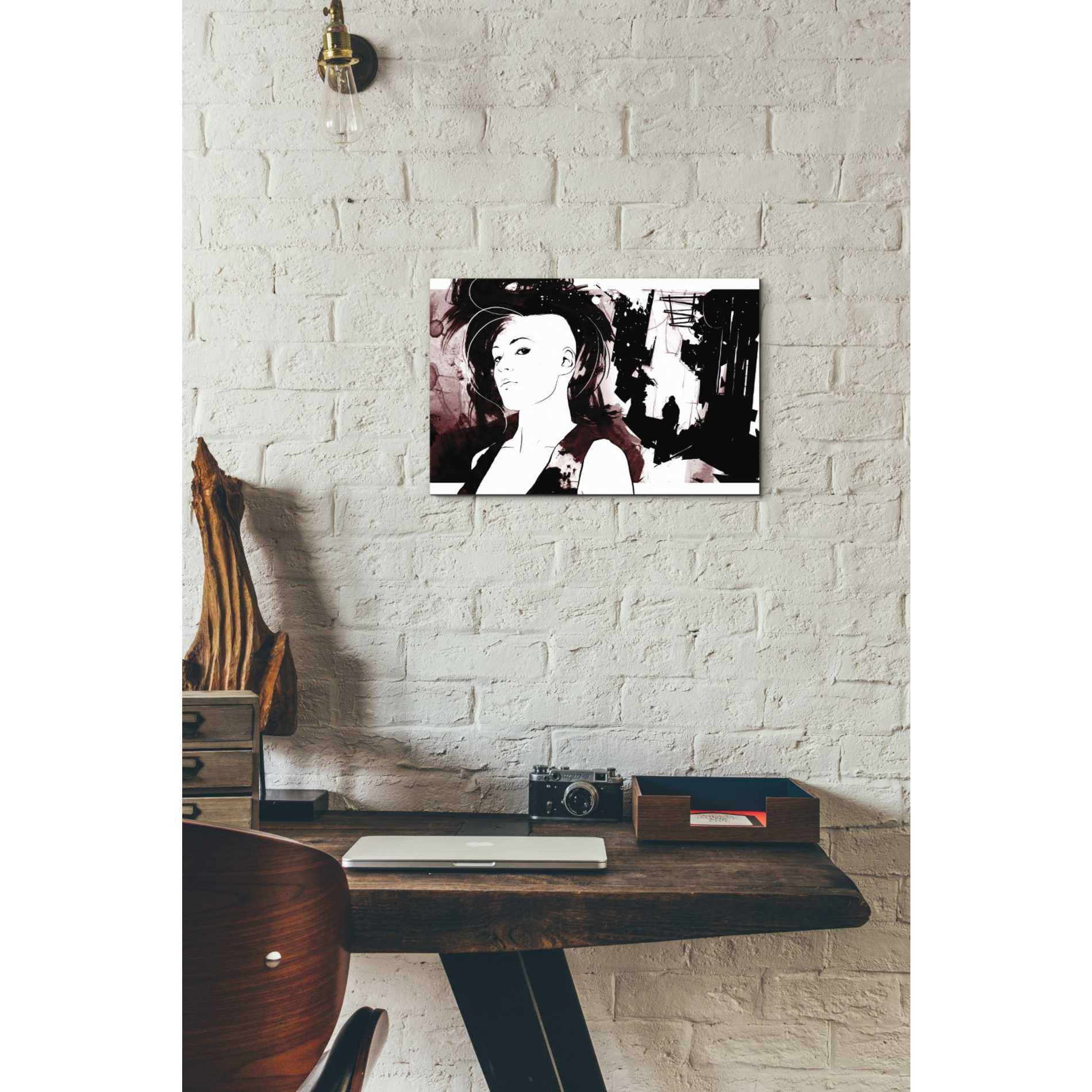 'Unmasked 2' by Jonathan Lam, Canvas Wall Art,12 x 18