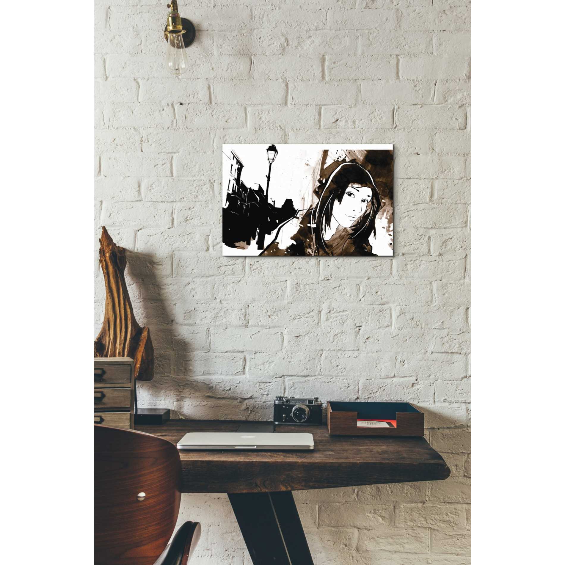 'Unmasked 3' by Jonathan Lam, Canvas Wall Art,12 x 18