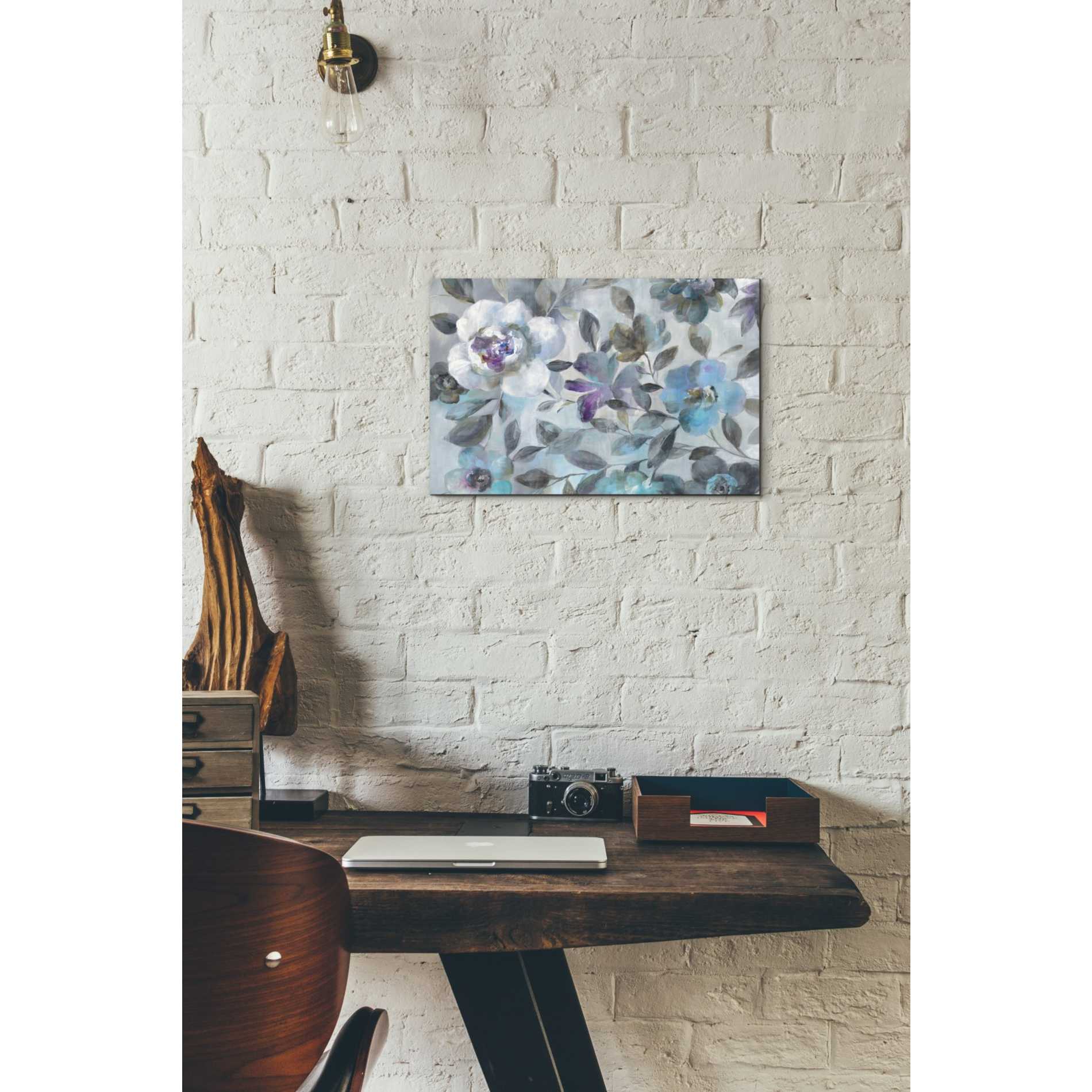 'Twilight Flowers Crop' by Danhui Nai, Canvas Wall Art,12 x 18