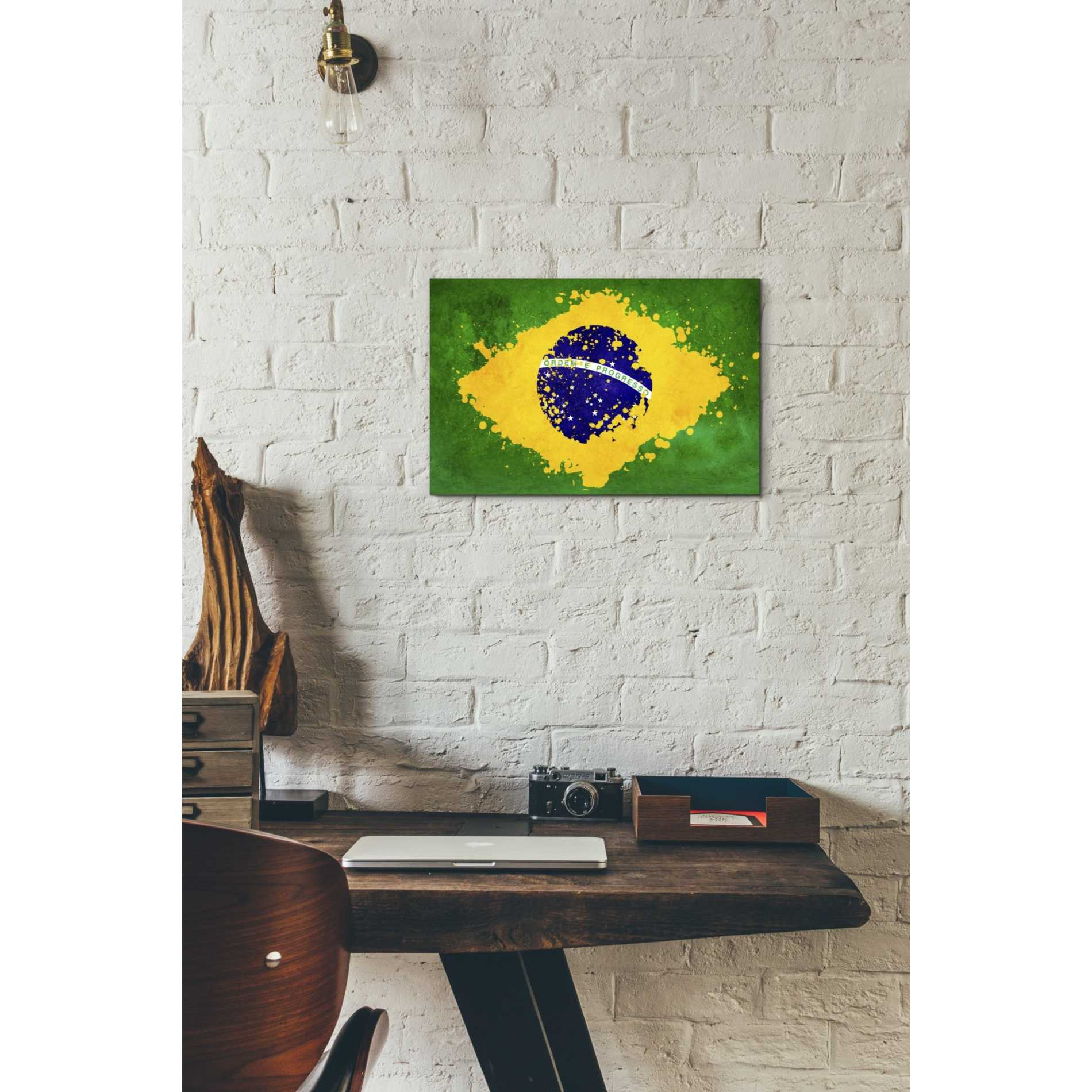 'Brazil' Canvas Wall Art,12 x 18