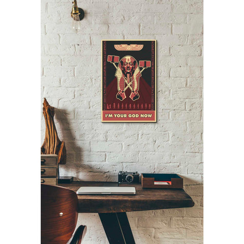 Image of 'InstaGod' Canvas Wall Art,12 x 18