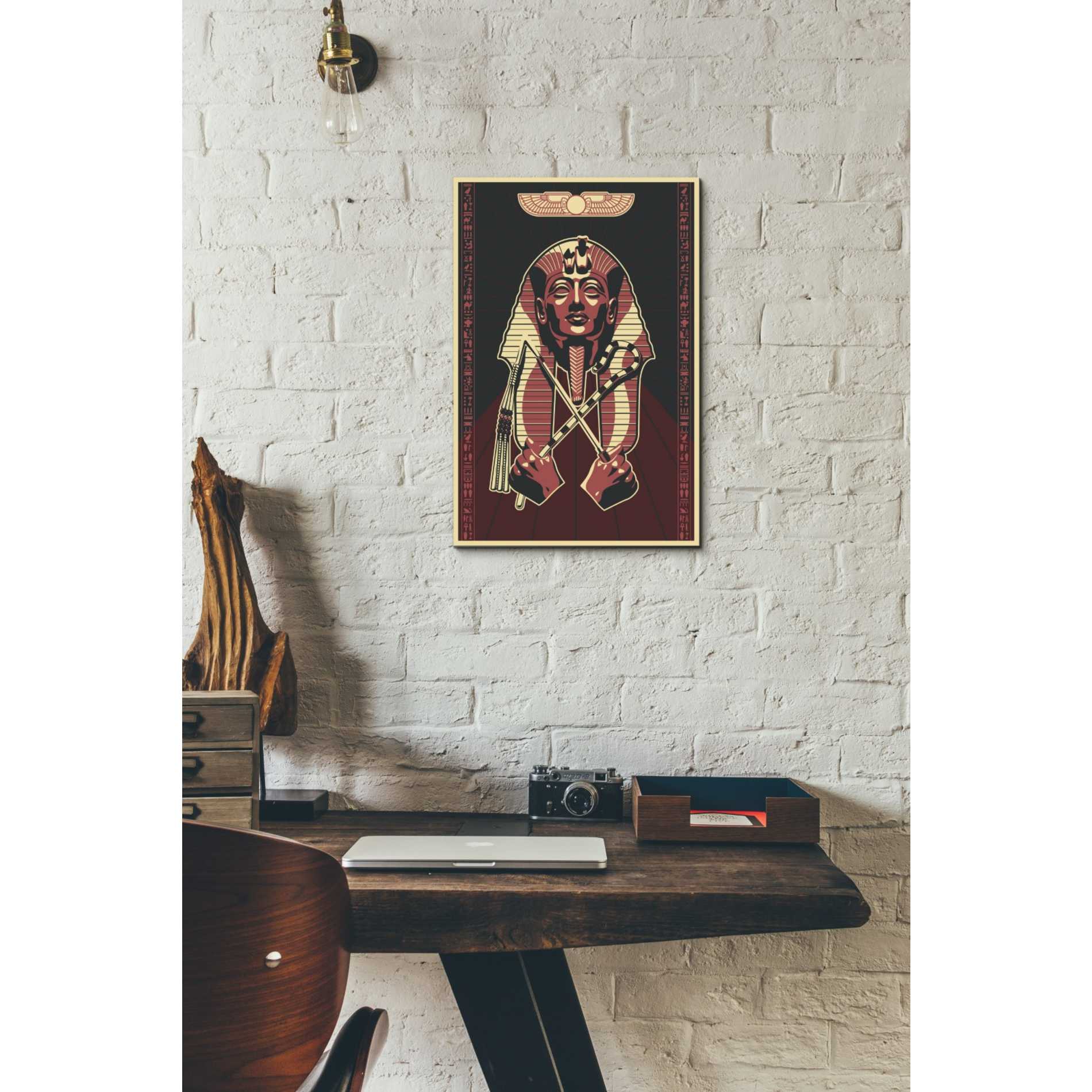 'Pharoah' Canvas Wall Art,12 x 18
