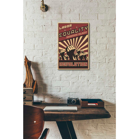 Image of 'Revolution' Canvas Wall Art,12 x 18