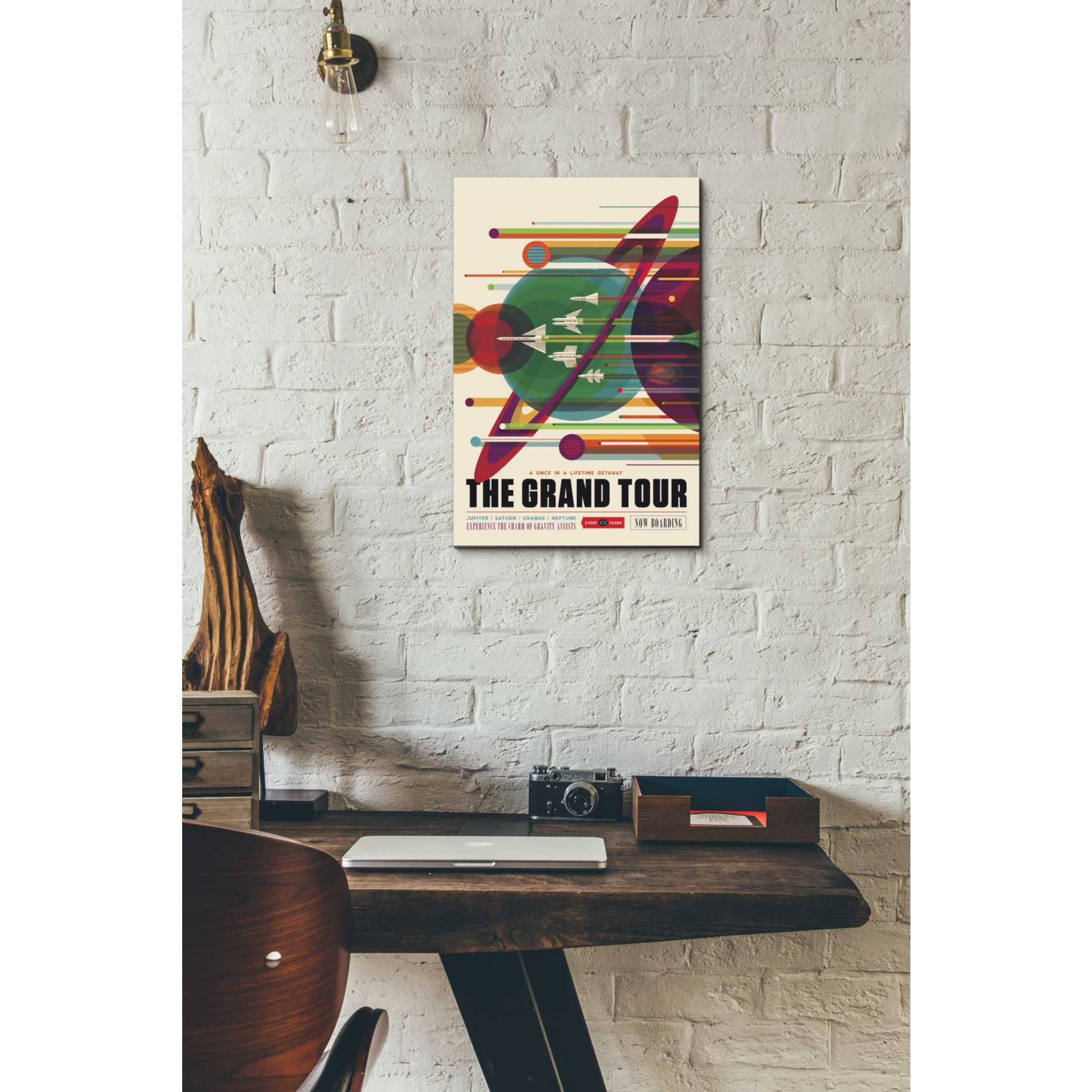 'Visions of the Future:The Grand Tour' Canvas Wall Art,12 x 18