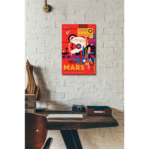 'Visions of the Future: Mars' Canvas Wall Art,12 x 18