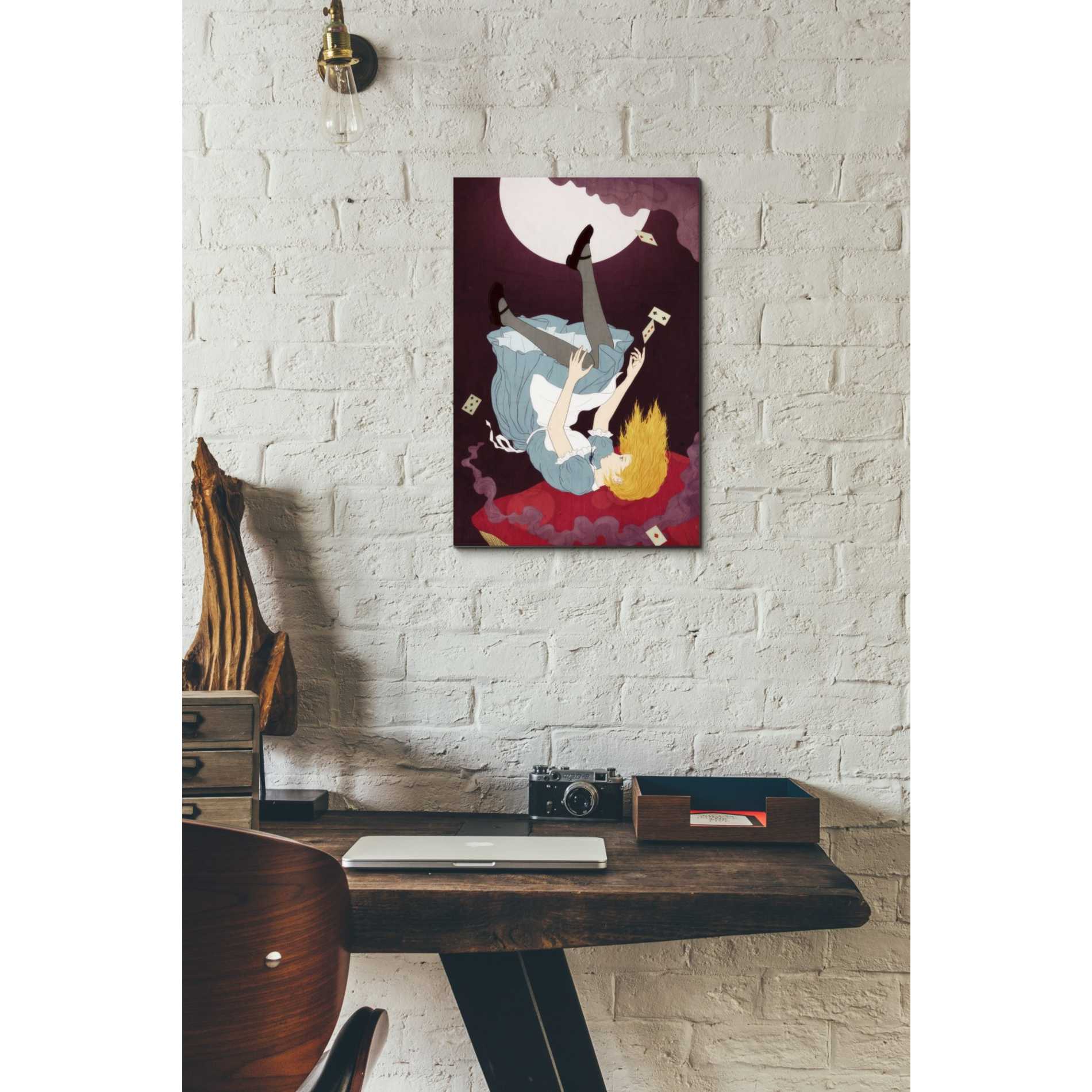 'Alice in Wonderland' by Sai Tamiya, Canvas Wall Art,12 x 18