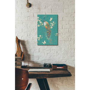 'Ornate Peacock XD' by Daphne Brissonet, Canvas Wall Art,12 x 18