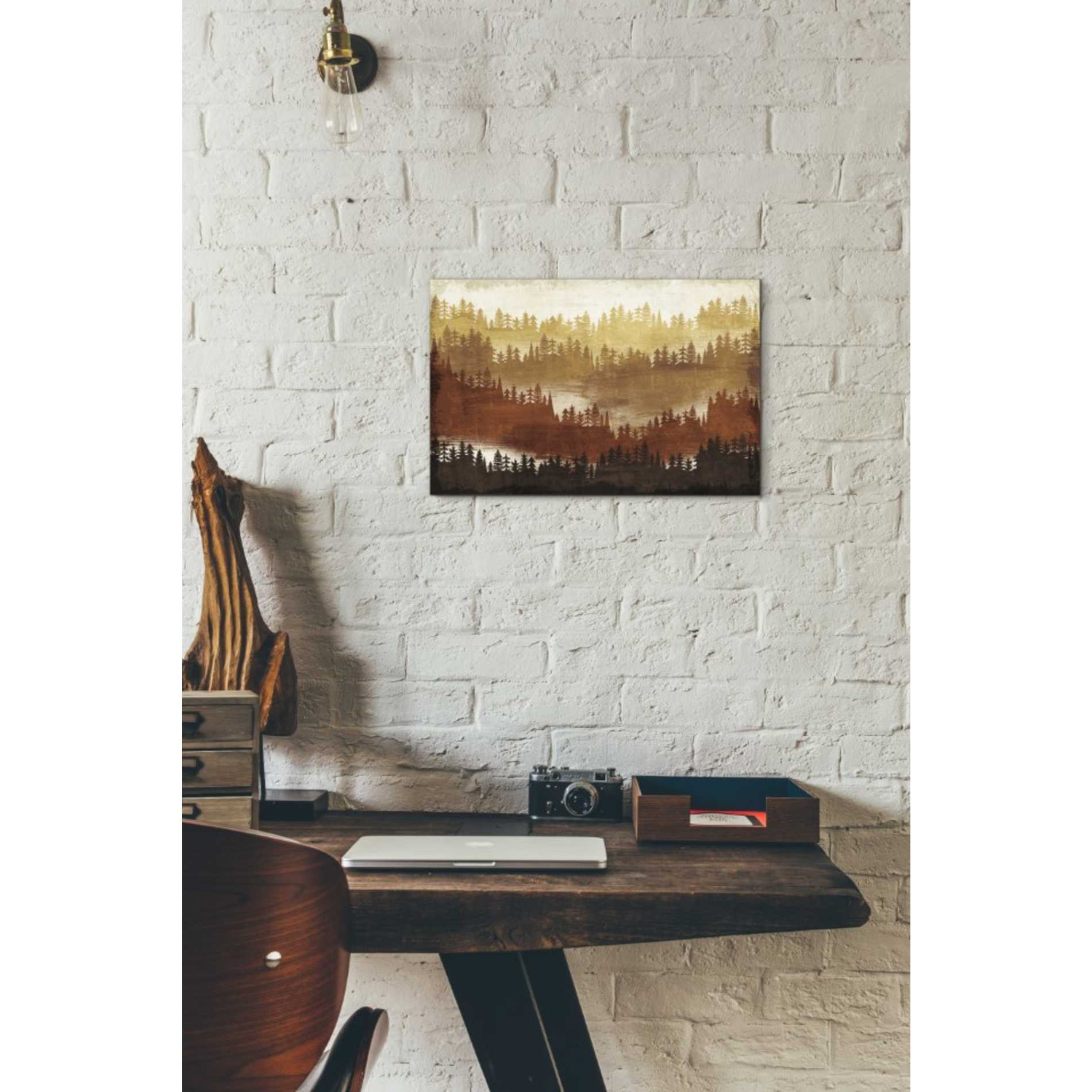 'Mountainscape Spice' by Michael Mullan, Canvas Wall Art,18 x 12
