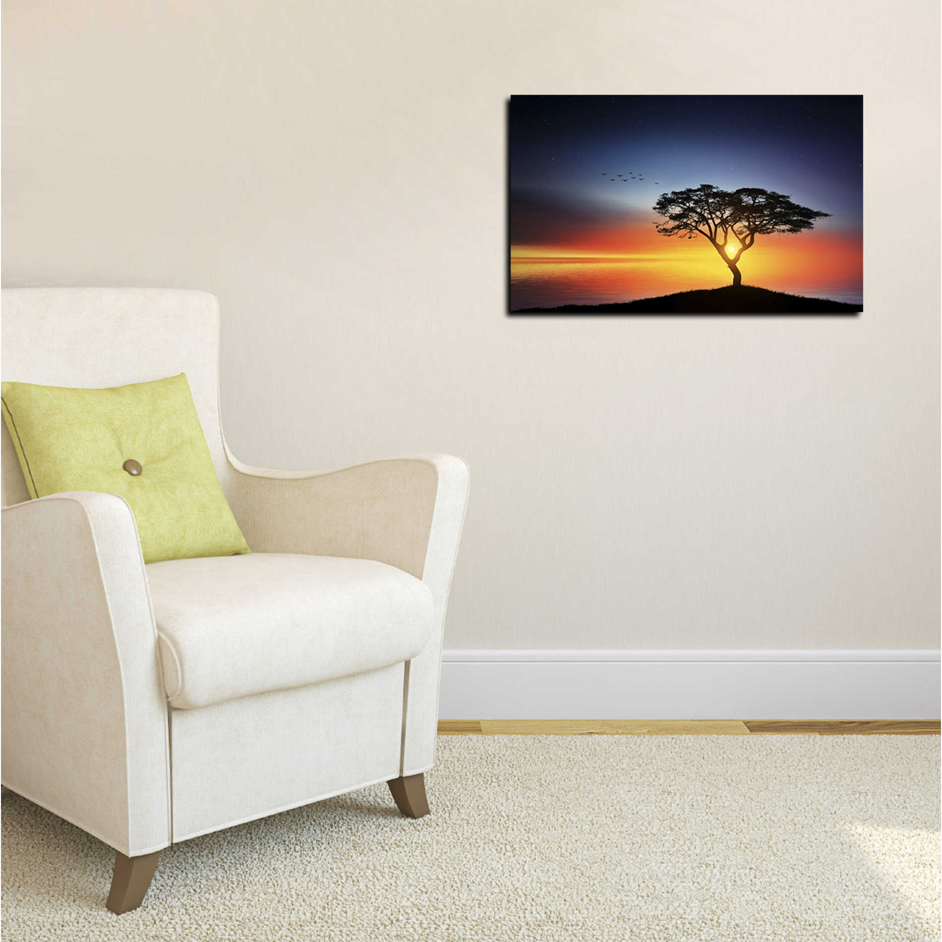 'The Soft Twilight' Canvas Wall Art,12 x 18