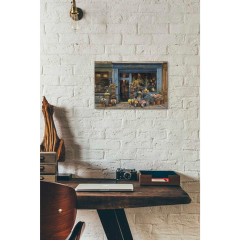 Image of 'Lartisan Fleuriste' by Marilyn Hageman, Canvas Wall Art,18 x 12