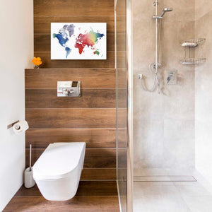 'Rainbow World' by Grace Popp Canvas Wall Art,18 x 12