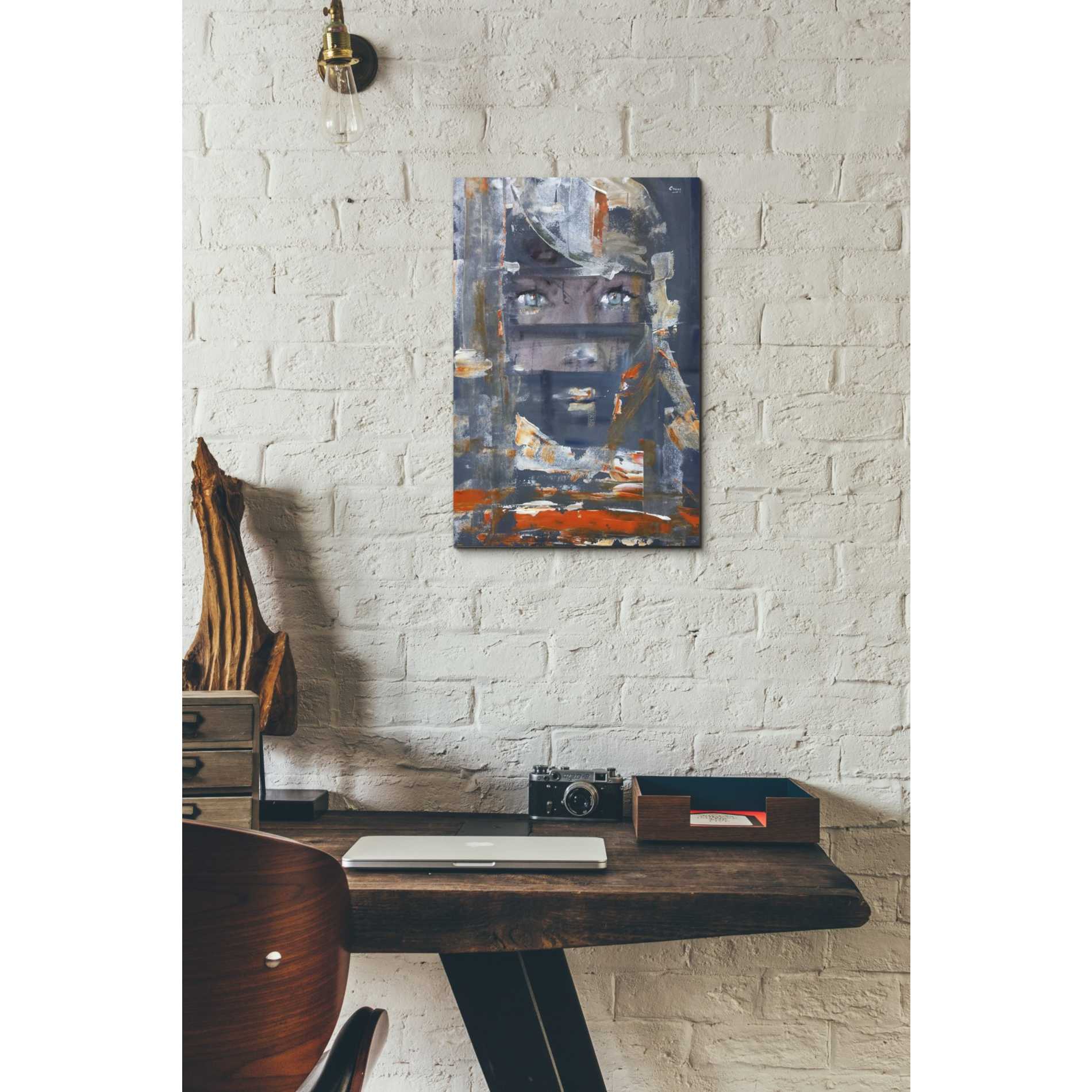 'Stranger' by Oscar Alvarez Pardo, Canvas Wall Art,12 x 18
