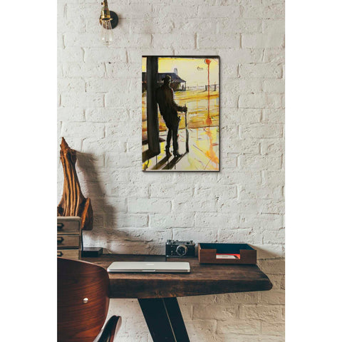 Image of 'Showdown' by Oscar Alvarez Pardo, Canvas Wall Art,12 x 18