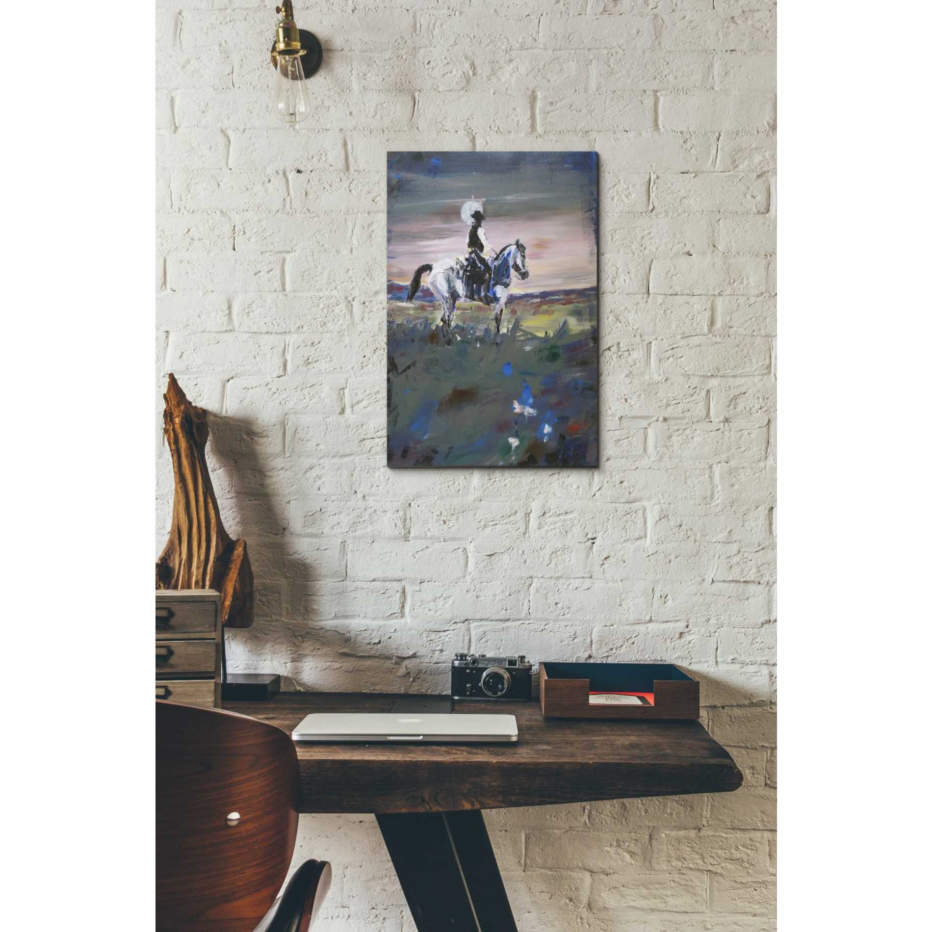'Escape' by Oscar Alvarez Pardo, Canvas Wall Art,12 x 18