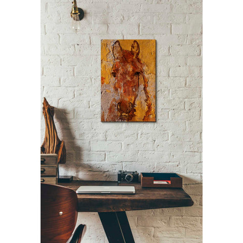 Image of 'Yellow Horse' by Irena Orlov, Canvas Wall Art,12 x 18