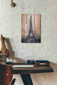 'Rustic Eiffel Tower' by Karen Smith, Canvas Wall Art,12x18