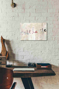 'C'est La Vie' by Karen Smith, Canvas Wall Art,18x12