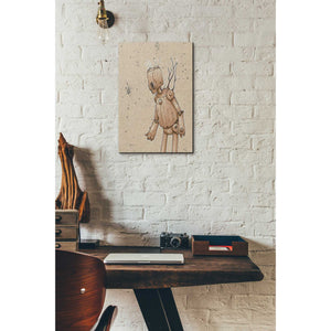 'Ink Bot Tree' by Craig Snodgrass, Canvas Wall Art,12 x 18
