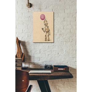 'Ink Bot Balloon' by Craig Snodgrass, Canvas Wall Art,12 x 18