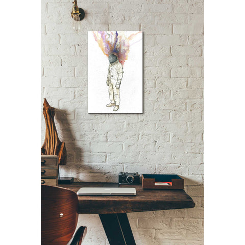Image of 'Astronaut Fire' by Craig Snodgrass, Canvas Wall Art,12 x 18