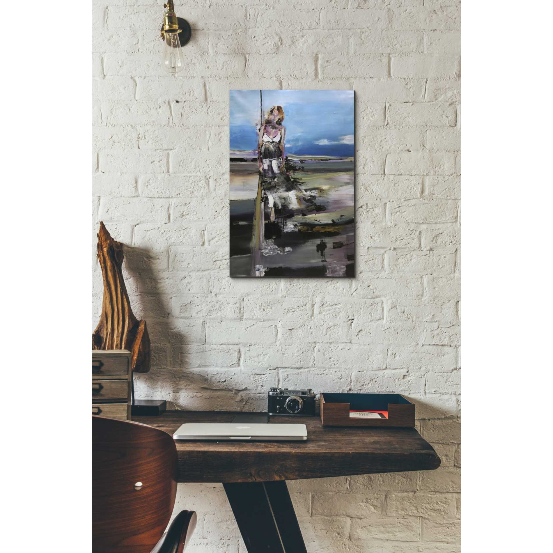 'By The Sea' by Oscar Alvarez Pardo, Canvas Wall Art,12 x 18