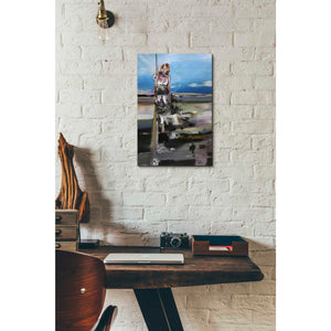 'By The Sea' by Oscar Alvarez Pardo, Canvas Wall Art,12 x 18
