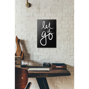'Let It Go' by Linda Woods, Canvas Wall Art,12 x 18