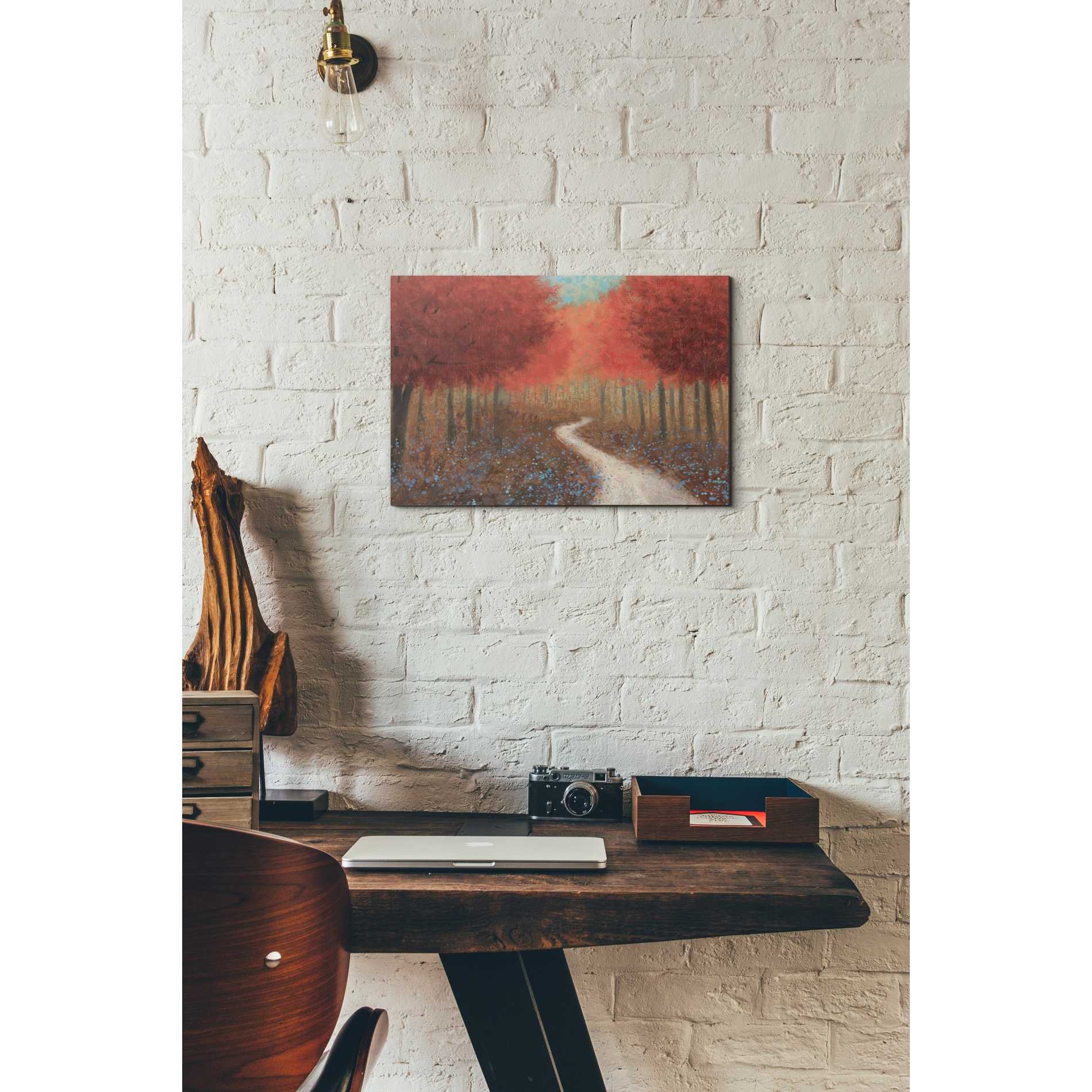 'Forest Pathway' by James Wiens, Canvas Wall Art,12 x 18