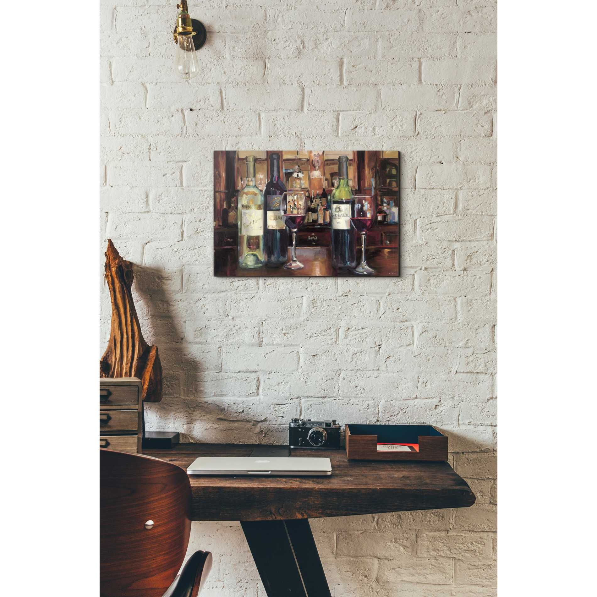 'A Reflection of Wine' by Marilyn Hageman, Canvas Wall Art,12 x 18