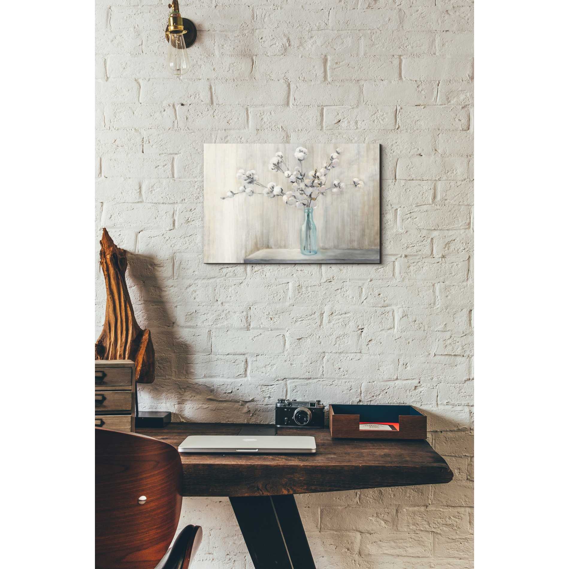 'Cotton Bouquet' by Julia Purinton, Canvas Wall Art,12 x 18