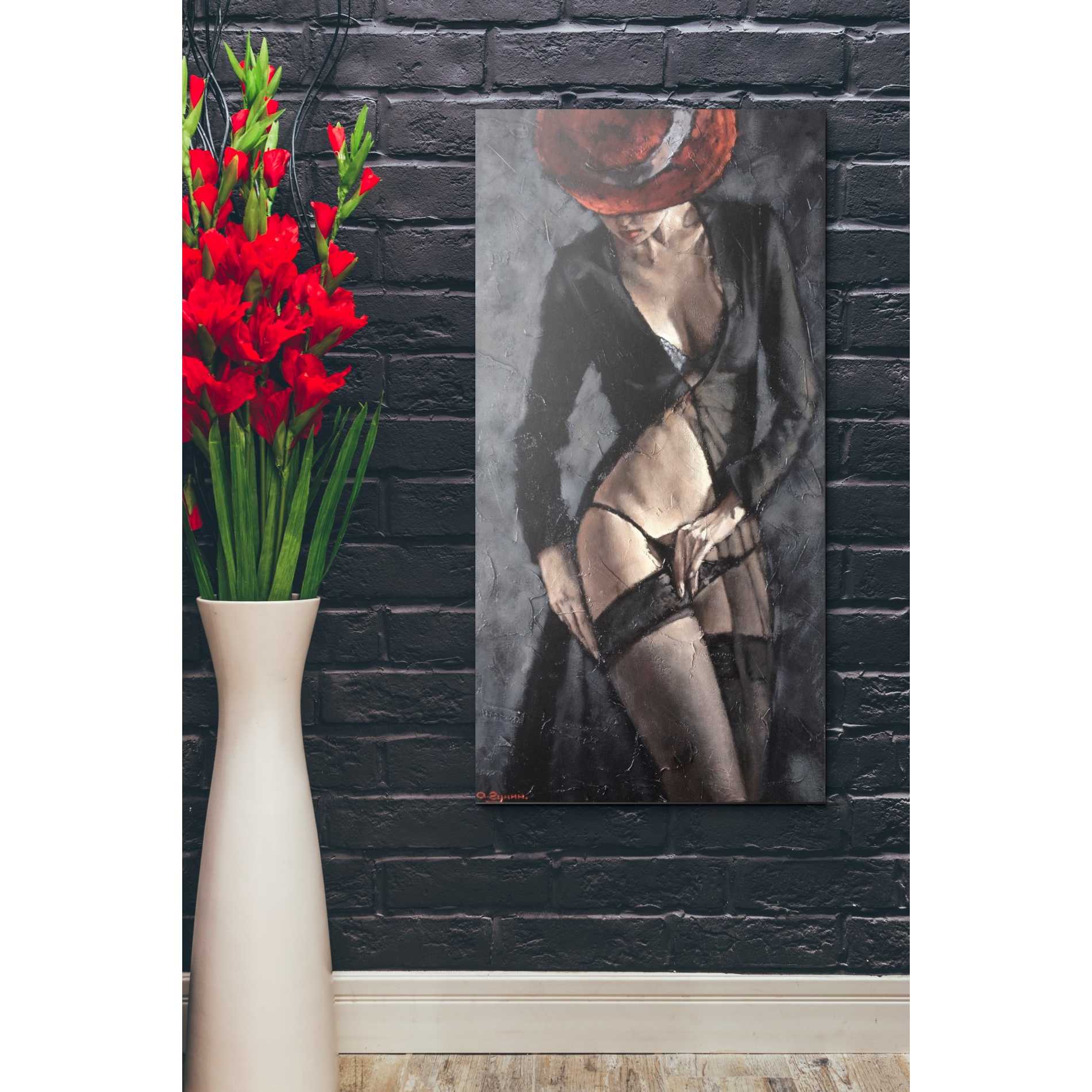'Reina' by Alexander Gunin, Canvas Wall Art,12 x 24