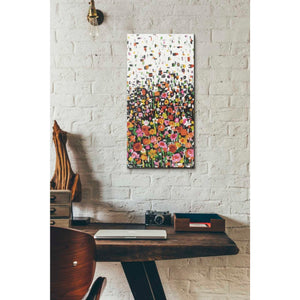 'Flower Shower' by Wild Apple Portfolio, Canvas Wall Art,12 x 24