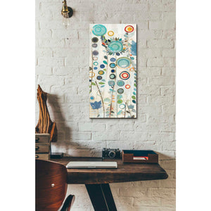 'Ocean Garden I Square Panel I' by Candra Boggs, Canvas Wall Art,12 x 24