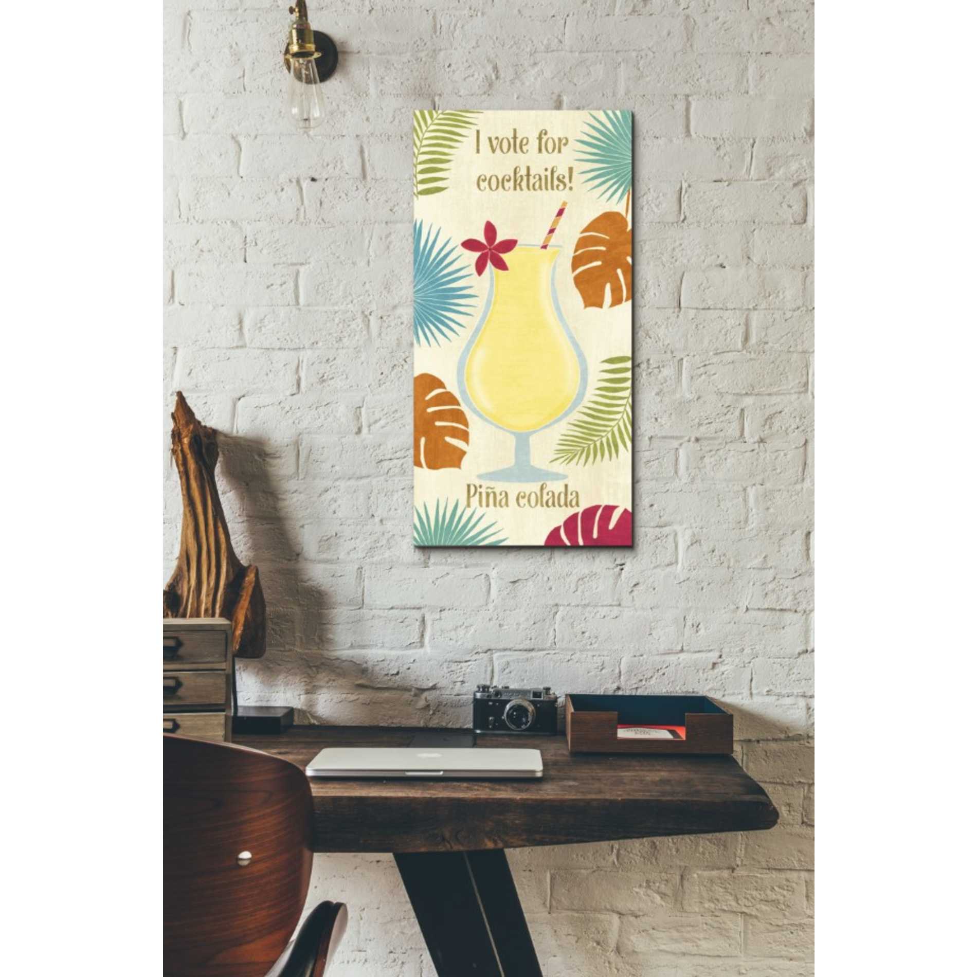 'Exotic Breeze XV' by Veronique Charron, Canvas Wall Art,12 x 24