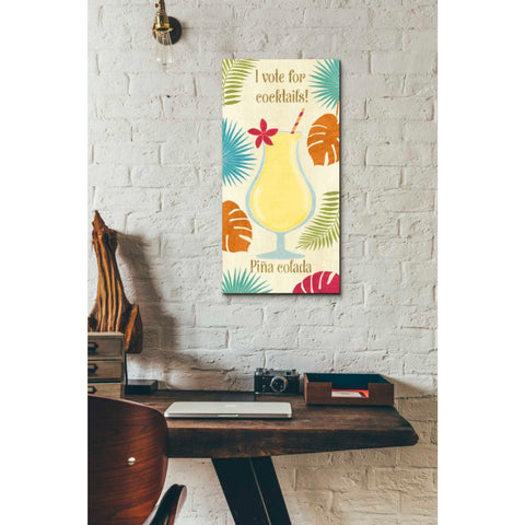 Image of 'Exotic Breeze XV' by Veronique Charron, Canvas Wall Art,12 x 24