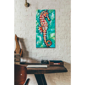 'Radiant Seahorse I' by Carolee Vitaletti Giclee Canvas Wall Art