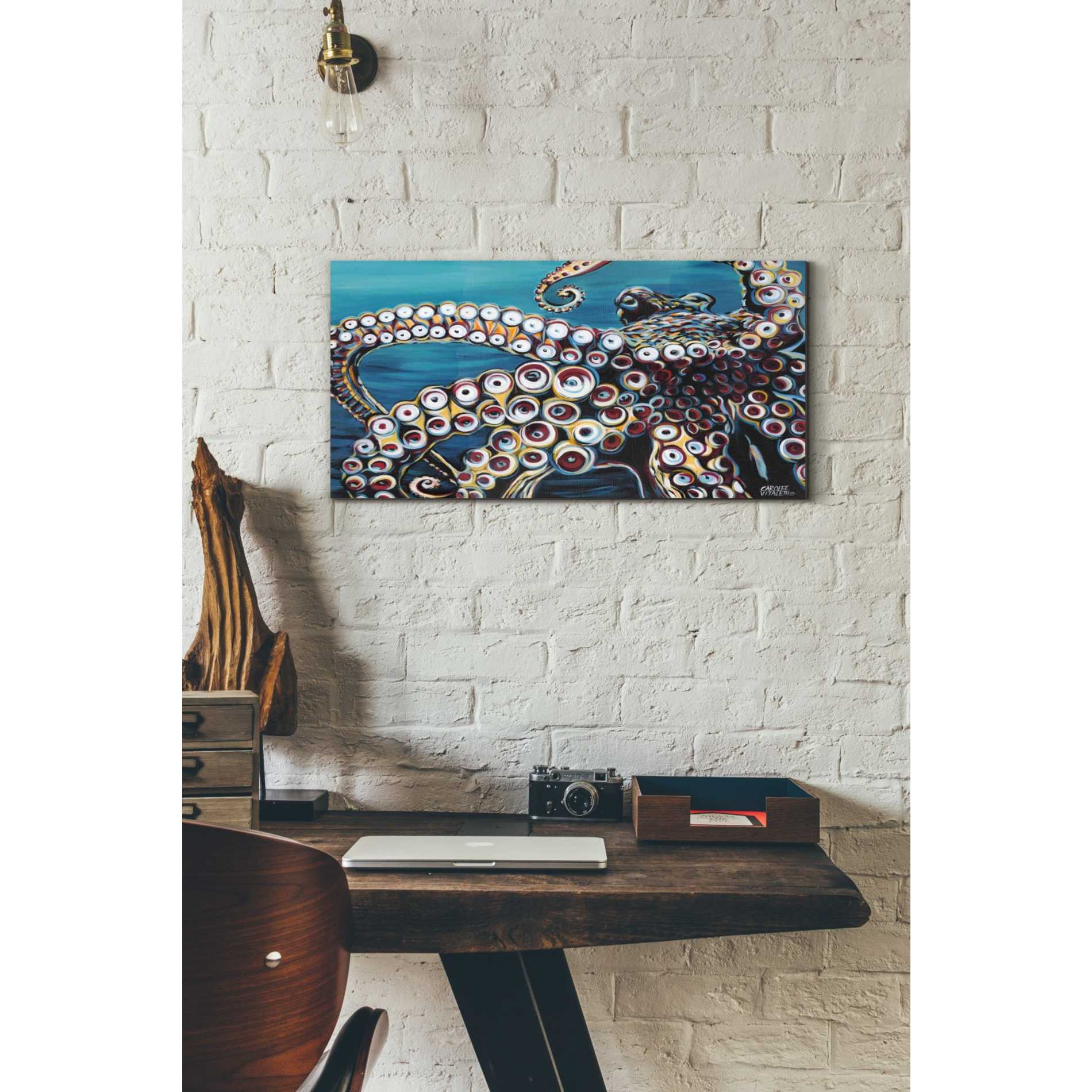'Wild Octopus I' by Carolee Vitaletti Giclee Canvas Wall Art