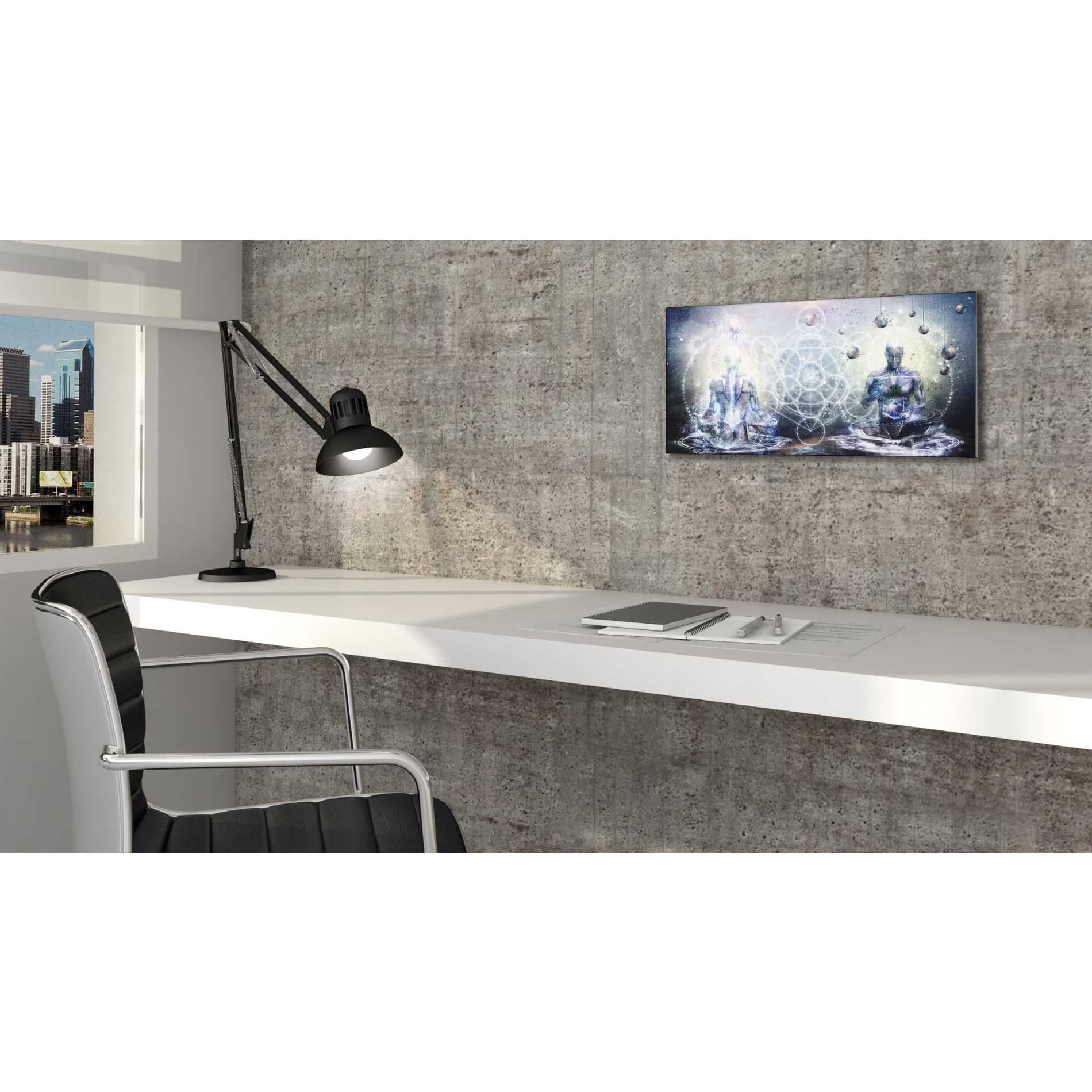 'Experience So Lucid, Discovery So Clear' by Cameron Gray, Canvas Wall Art,12 x 24