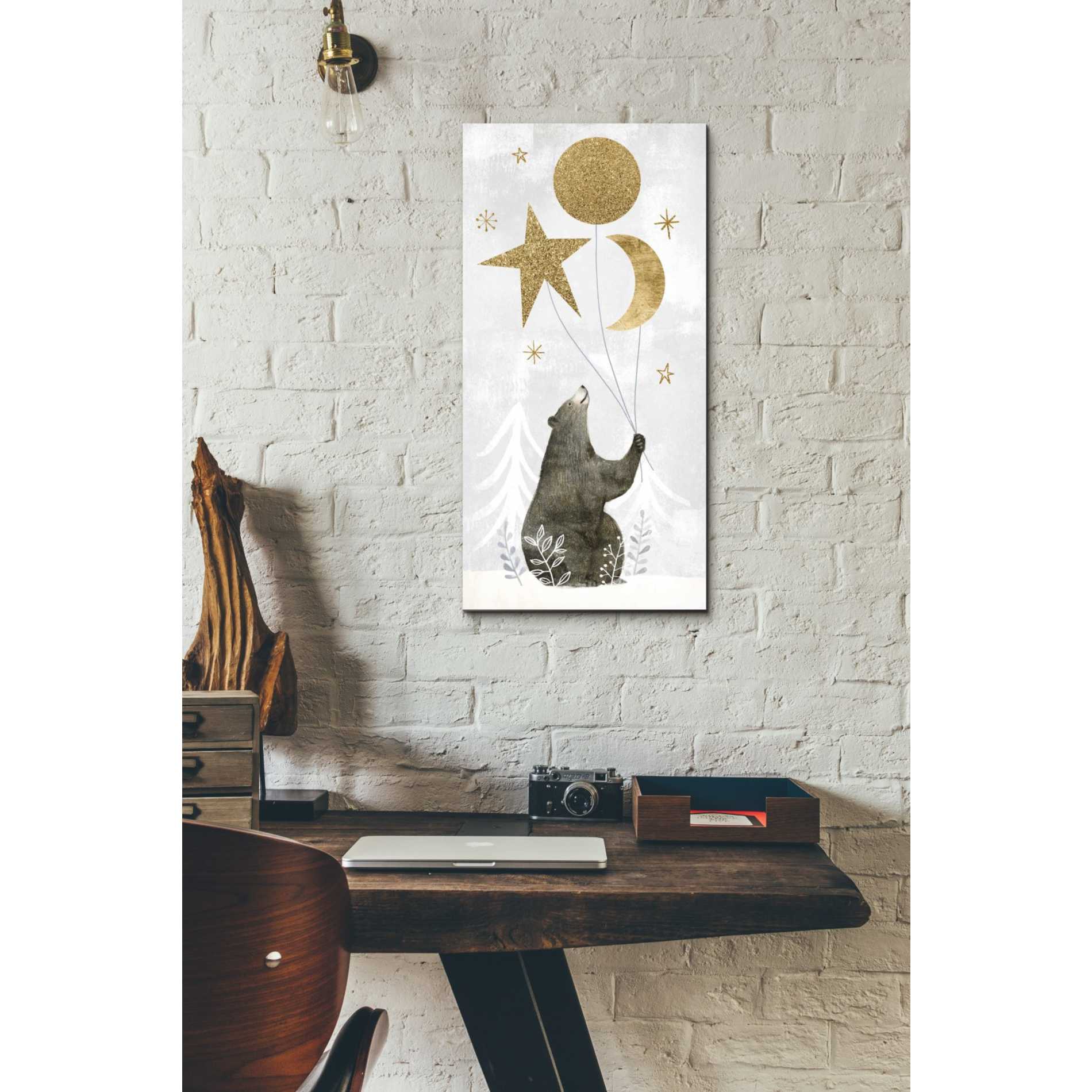 'Woodland Celebration Collection B' by Victoria Borges Canvas Wall Art,12 x 24