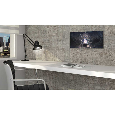Image of 'Cosmic Ritual' by Cameron Gray, Canvas Wall Art,24 x 12