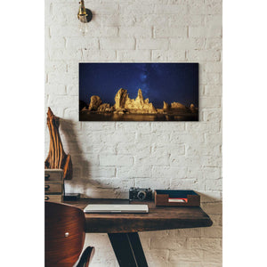 'Oregon Nights' by Darren White, Canvas Wall Art,12 x 24
