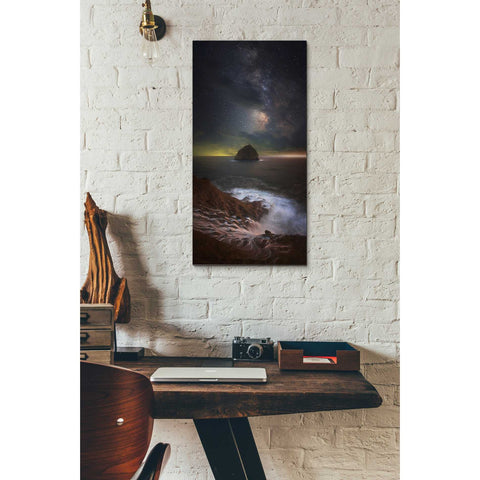 Image of 'Kiwanda Skies' by Darren White, Canvas Wall Art,12 x 24