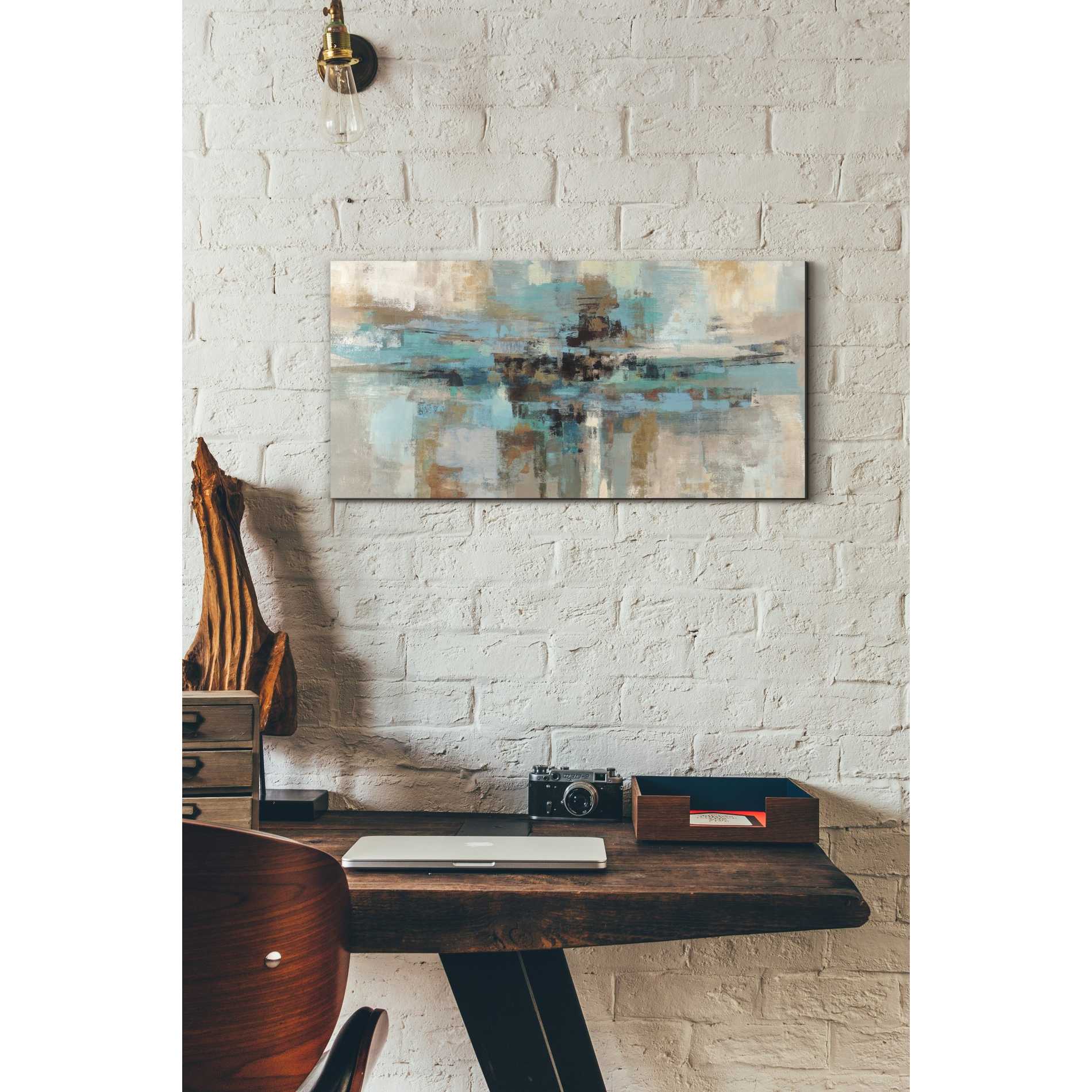 'Morning Fjord' by Silvia Vassileva, Canvas Wall Art,12 x 24