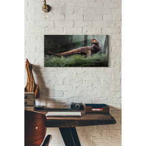 'Carnotaurus' Canvas Wall Art,12 x 24
