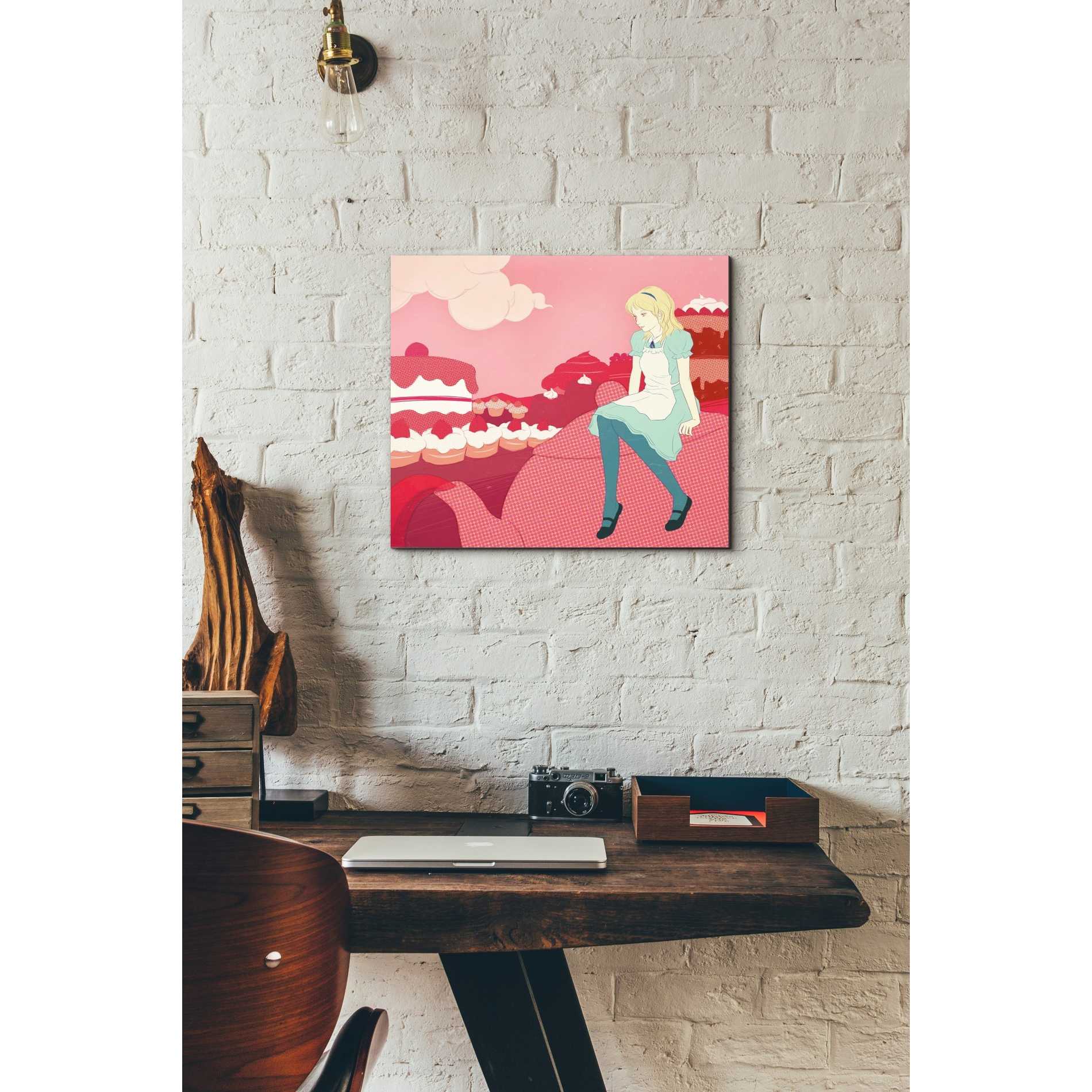 'Alice in the Candy World' by Sai Tamiya, Canvas Wall Art,16 x 18