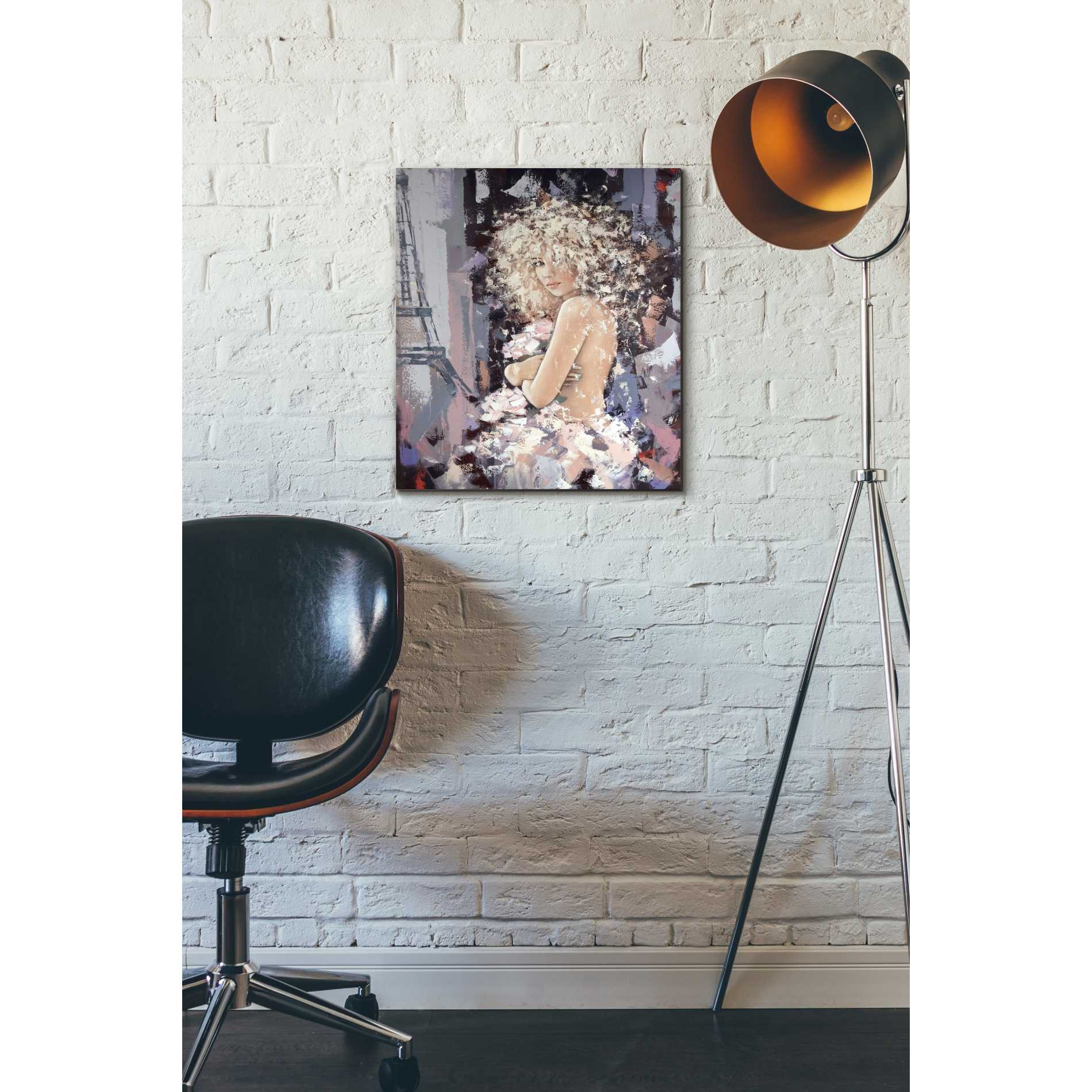 'Aromas of Paris' by Alexander Gunin, Canvas Wall Art,16 x 18